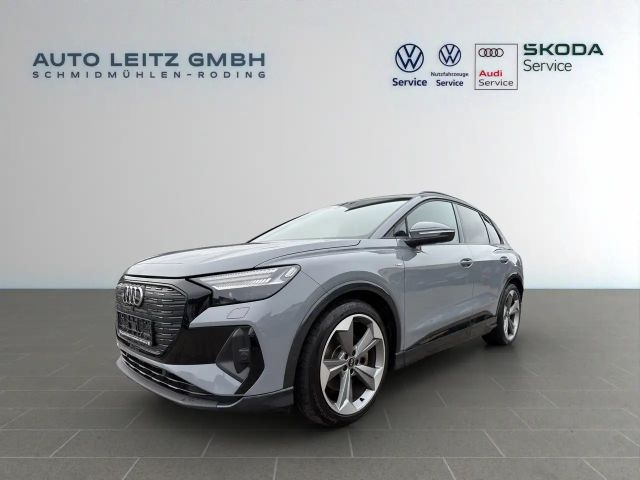 Audi Q4 e-tron 45 q S line AHK Pano LM21 Matrix RFK 2023 Elektrisch