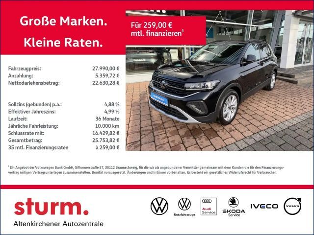 Volkswagen T-Cross 1.0 TSI DSG *LED, Kamera, SHZ* 2026 Benzine