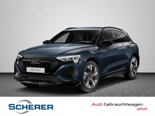 Audi Q8 e-tron S line 55 MATRIX NAVI HuD ACC RFK SHZ 2023 Elektrisch