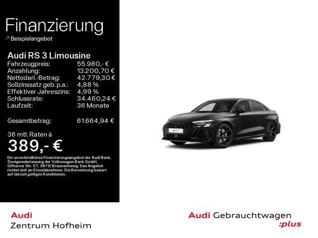 Audi RS3 *280 km/h*Pano*B&O*HUD*Matrix*Virt 2023 Benzine