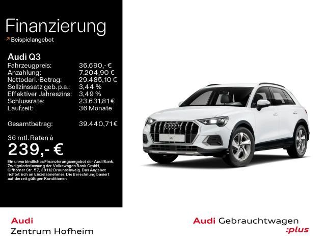 Audi Q3 2025 Benzine