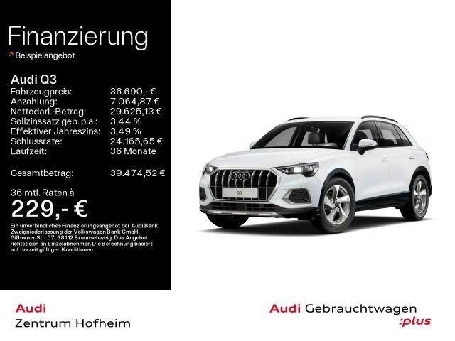 Audi Q3 2025 Benzine