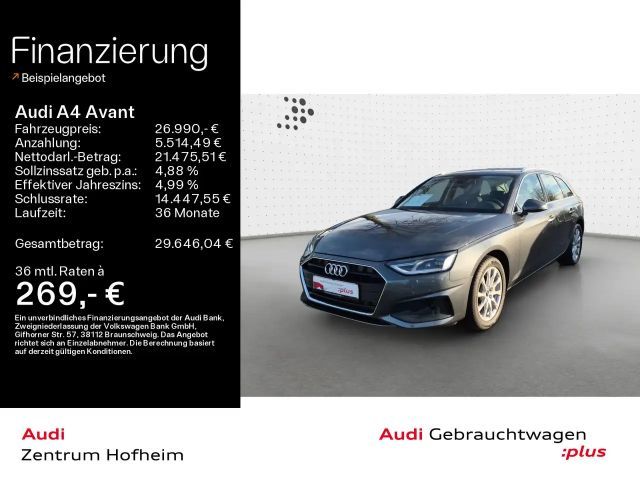 Audi A4 40 TFSI S tro*Pano*LED*Navi+*Sportsitze 2022 Benzine