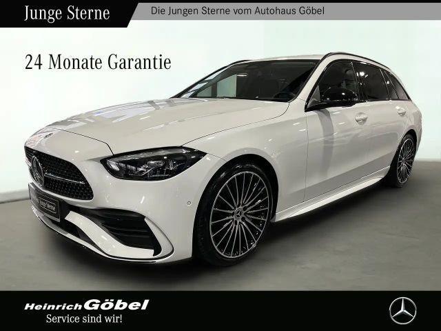 Mercedes-Benz C 180 T AMG+NIGHT+AHK+STANDHZ+19"+TOTWINKEL+SMI 2024 Benzine