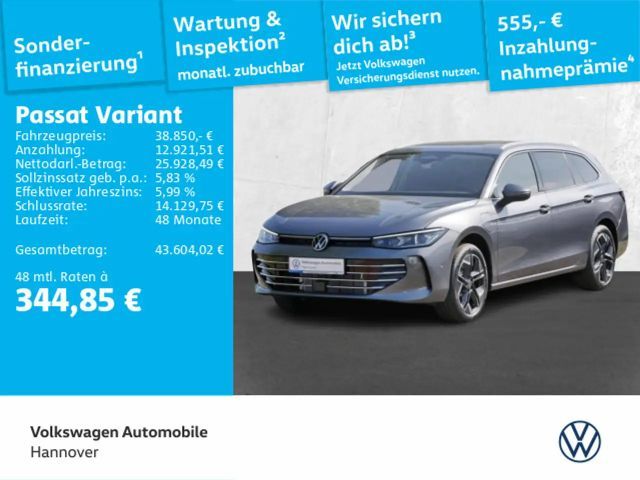 Volkswagen Passat Variant Elegance Navi AHK ACC DCC 4 WR LE 2024 Hybride / Benzine