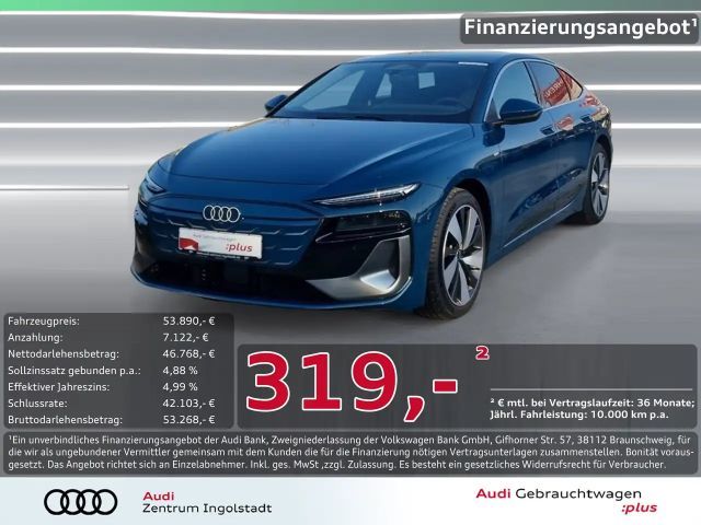 Audi A6 Sportback e-tron S line Tech+ AHK 20" MATRIX 2025 Elektrisch
