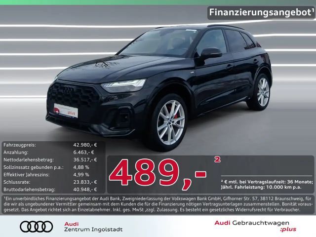 Audi Q5 55 TFSI e S line qu AHK MATRIX S-Sitze STHZG 2022 Hybride / Benzine