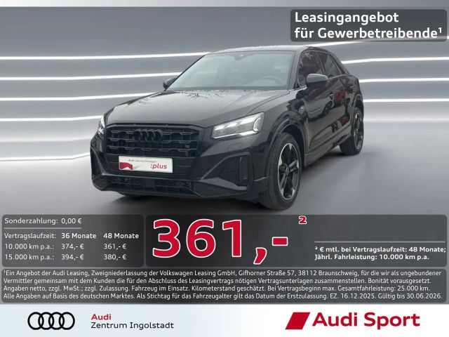 Audi Q2 35 TFSI S line S tronic AHK S-Sitz MATRIX ACC 2025 Benzine