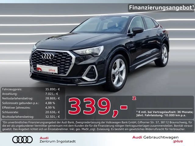 Audi Q3 Sportback 35 TDI S line KAM. AHK ACC 19" SHZ S lin 2023 Diesel