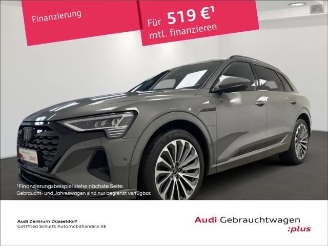 Audi Q8 e-tron 55 quattro advanced LEDER MATRIX AHK ACC UVM. 2023 Elektrisch