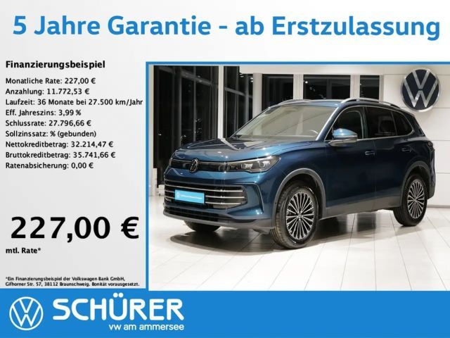Volkswagen Tiguan 2.0TSI 4x4 Elegance AHK RKAM Massage Navi Keyle... 2025 Benzine