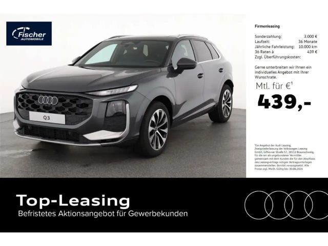 Audi Q3 TFSI LP: 59.957,- /Pano /LED-Scheinwerfer plus /Sp 2026 Benzine
