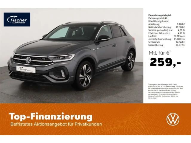 Volkswagen T-Roc 1.5 TSI R-Line DSG AHK/Matrix/RFK/NAV/SH 2022 Benzine