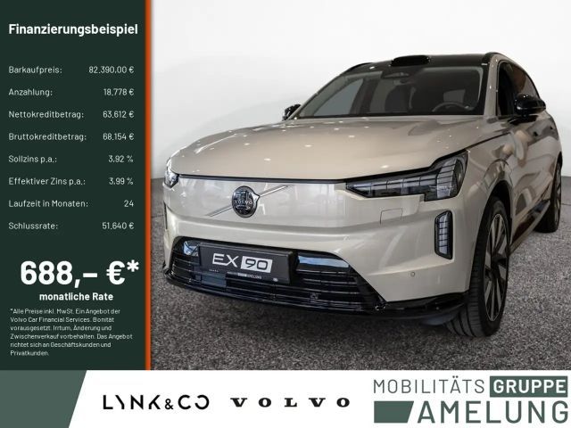 Volvo EX90 Ultra Pure Electric AWD 360° 7-SITZER 2026 Elektrisch