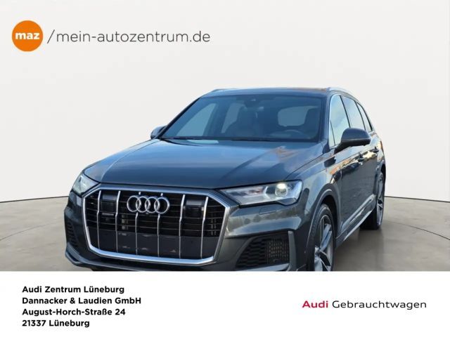 Audi Q7 55 3.0 TFSI e quattro S line Alu LED AHK Pano Kame 2022 Hybride / Benzine