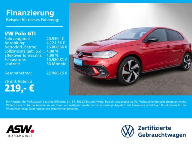 Volkswagen Polo GTI 2.0 TSI DSG LED RFK SHZ AppConnect 2022 Benzine