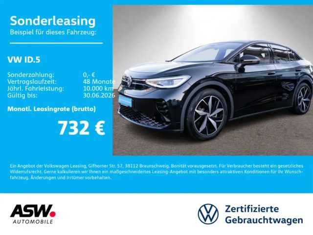 Volkswagen ID.5 GTX 4Motion Navi LED PANO HUD 360 ° Kamera 2025 Elektrisch