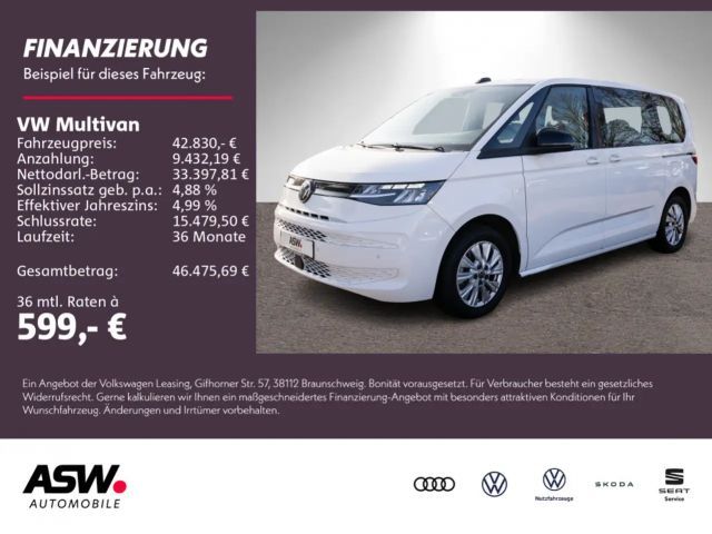 Volkswagen T7 Multivan T7 Multivan 1.4 eHybrid DSG LED NAVI RFK AHK 2022 Hybride / Benzine