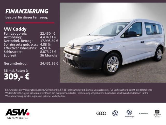 Volkswagen Caddy Kombi 1.5 TSI EcoProfi OPF PDC App-Connect 2022 Benzine