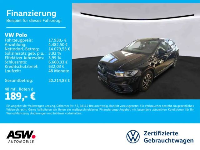 Volkswagen Polo Life 1,0 TSI Navi Klima RFK PDC SHZ LED 2022 Benzine
