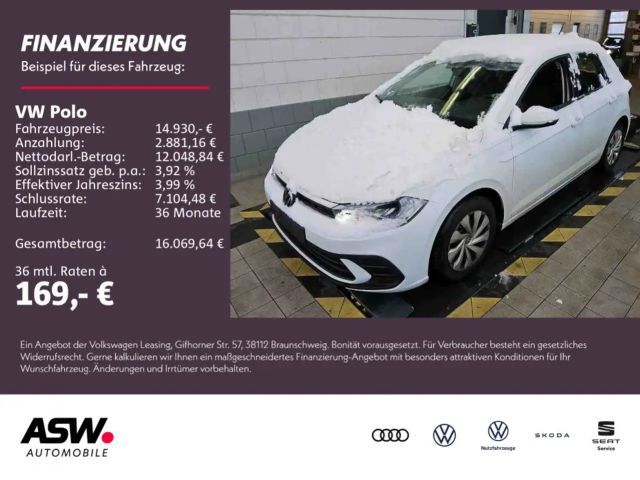 Volkswagen Polo Life 1.0 MPI Carplay Klima PDC SHZ LED 2023 Benzine
