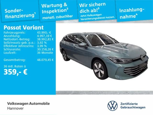 Volkswagen Passat Variant 1.5 TSI DSG eHybrid Elegance Navi 2025 Hybride / Benzine
