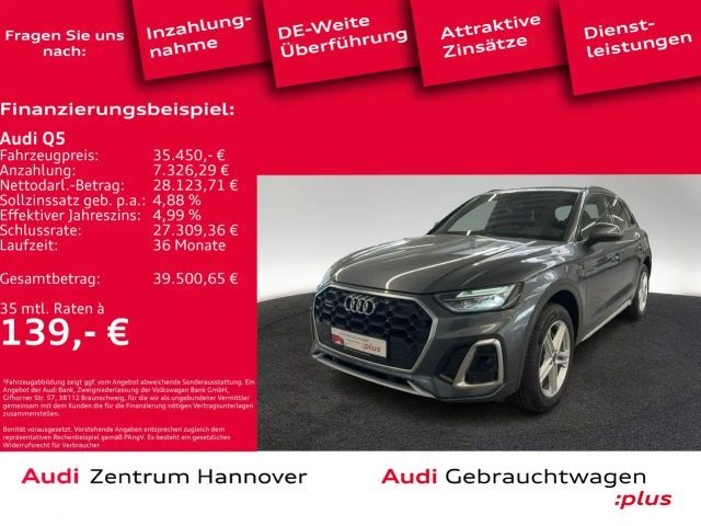 Audi Q5 40 TDI quattro S line LED DAB AHK 2022 Diesel