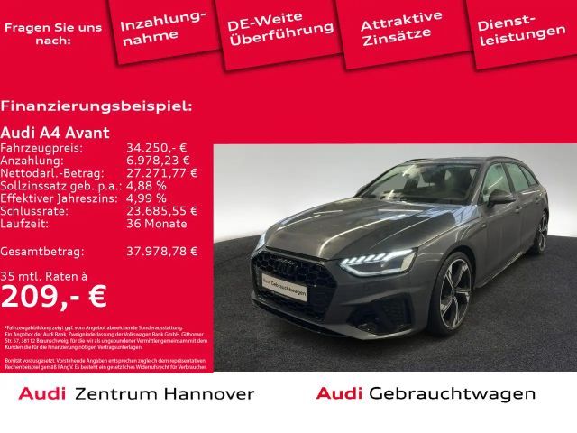 Audi A4 S line 35 TDI virtual DAB Navi 2024 Diesel