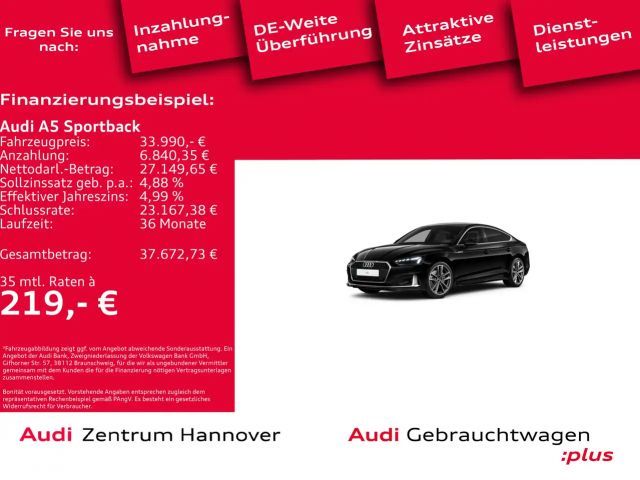 Audi A5 40 TDI  S tronic  advanced virtual 2022 Diesel