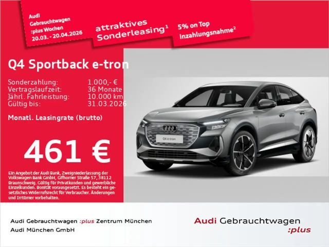 Audi Q4 e-tron 45 qu. 2x S line 21"Zoll/Wär 2024 Elektrisch