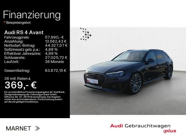 Audi RS4 quattro*Navi*Matrix*Alu*HUD*B&O*PDC*P 2021 Benzine