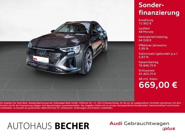 Audi SQ8 e-tron Sportb quattro 370 kW /AHK/Navi/Pano 2024 Elektrisch