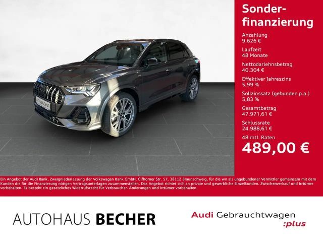 Audi Q3 S line 35 TFSI S tronic /AHK/Rückfahrkam/Pano 2025 Benzine