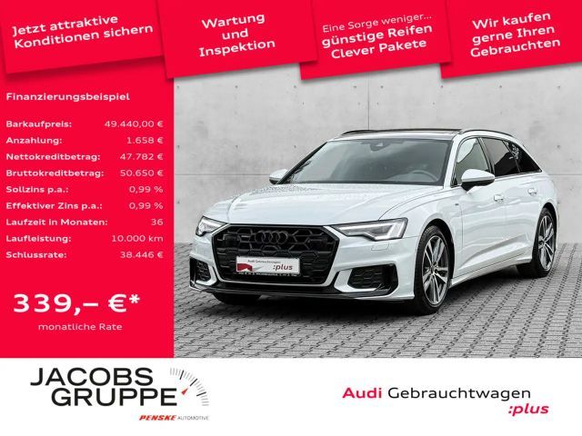 Audi A6 Avant 45 TDI S line Black+/AHK/Pano/Matrix/Kamera 2025 Diesel