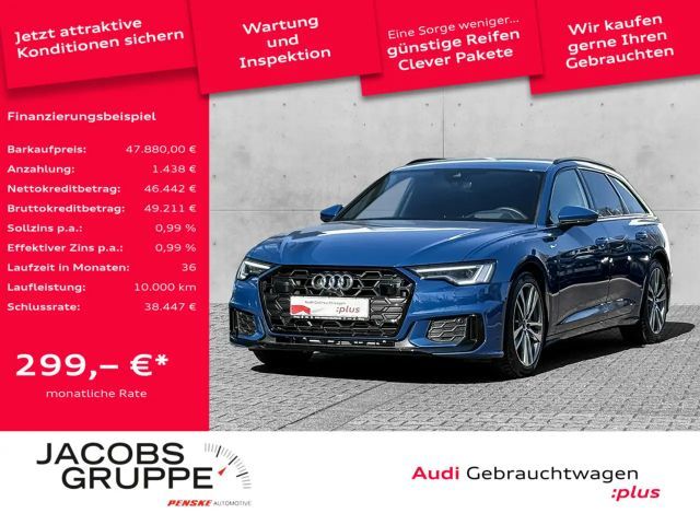 Audi A6 Avant 45 TFSI 2x S line Black+/Matrix/HuD/360° 2025 Benzine