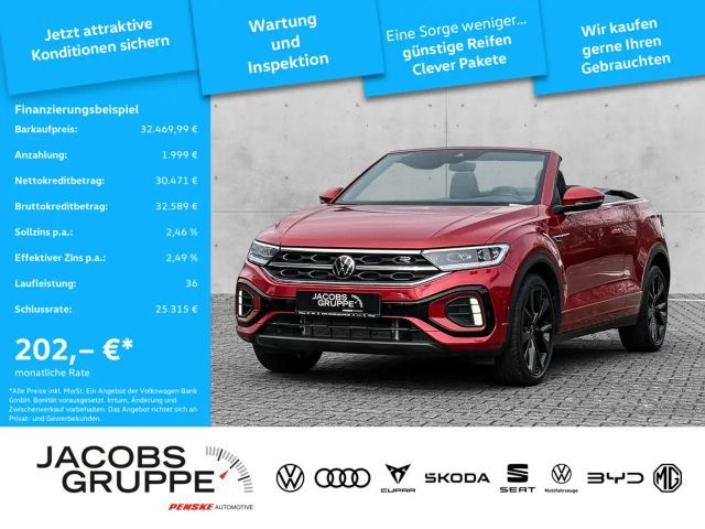 Volkswagen T-Roc Cabriolet 1.5 TSI DSG R-Line LED/Navi/Sitzh/ACC/PDC 2025 Benzine