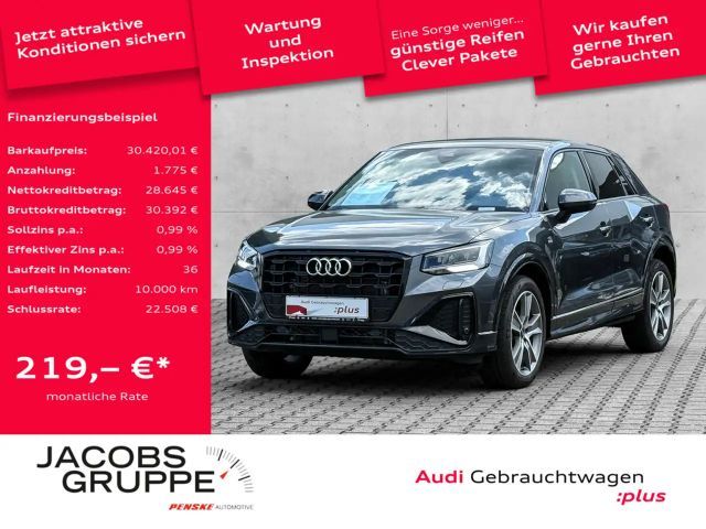 Audi Q2 35 TFSI S-Line Black/Keyless/MMI+/GRA/Kamera/Sitzheizung 2025 Benzine