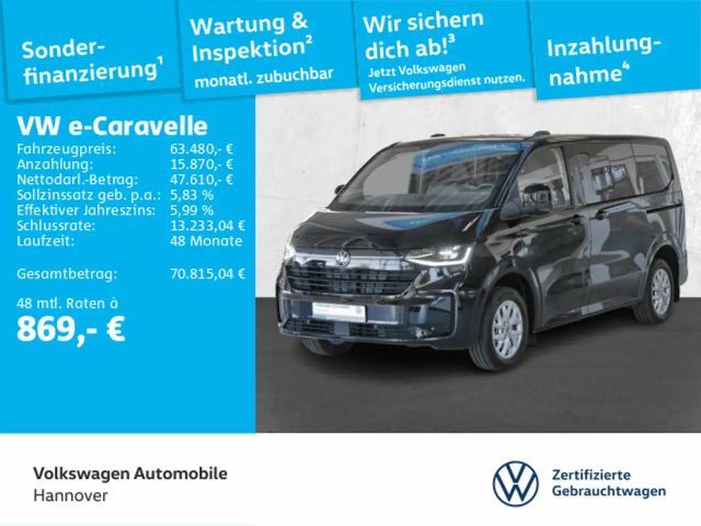 Volkswagen T7 Caravelle T7 Style AHK Navi Panoramadach 2025 Elektrisch