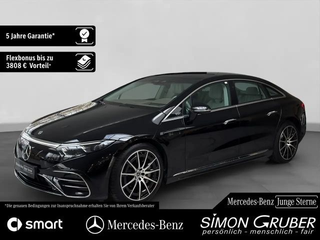 Mercedes-Benz EQS 450+ AMG Pano Hyper HUD HAL Massage Sitzklim 2021 Elektrisch