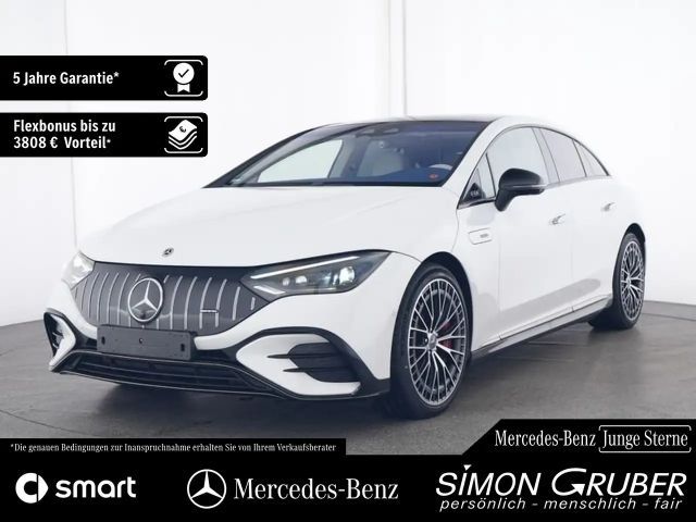 Mercedes-Benz EQE 43 4M AMG Night Hyper Pano Carbon Nappa TV 2023 Elektrisch