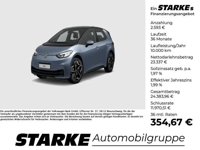 Volkswagen ID.3 Pro S 5-Sitzer 82kwh Wäpu 2022 Elektrisch