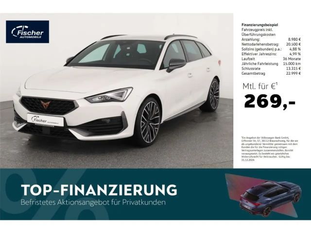 Cupra Leon Sportstourer 2.0 TSI VZ DSG AHK/RFK/NAV/DAB 2023 Benzine