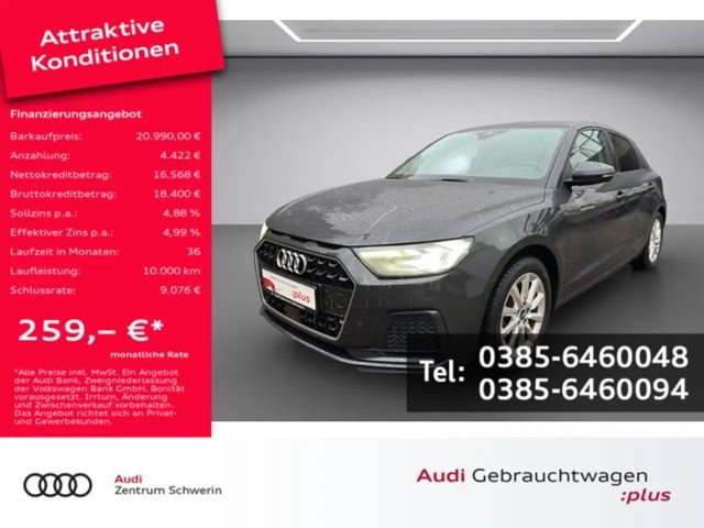 Audi A1 Sportback 25 TFSI advanced S-tronic LED 2021 Benzine
