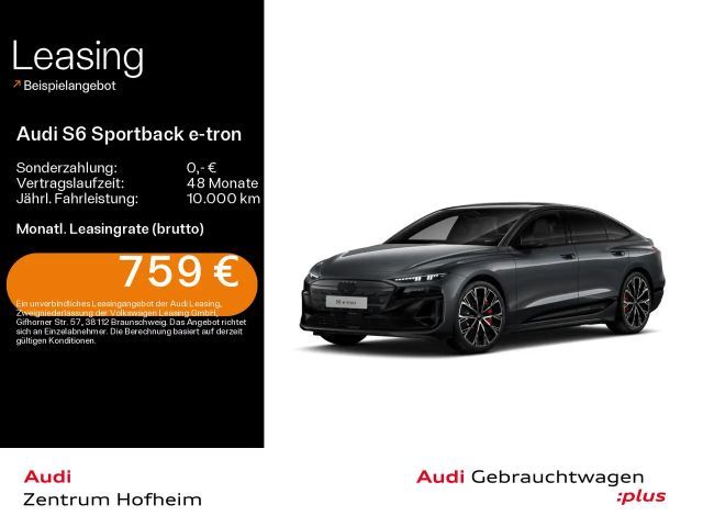 Audi S6 e-tron S line edition one*Air*B&O*A 2025 Elektrisch