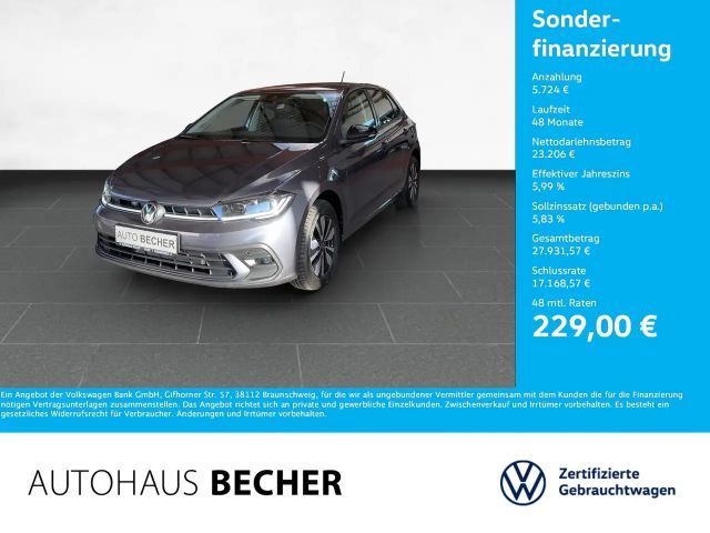 Volkswagen Polo Goal 1.0 TSI DSG /Matrix/Navi/Rückfahrkam 2026 Benzine