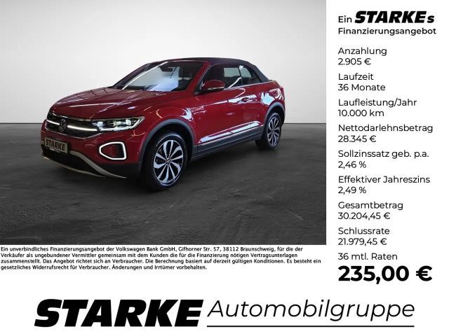 Volkswagen T-Roc Cabriolet 1.5 TSI DSG Style LED-Matrix Navi ACC... 2025 Benzine
