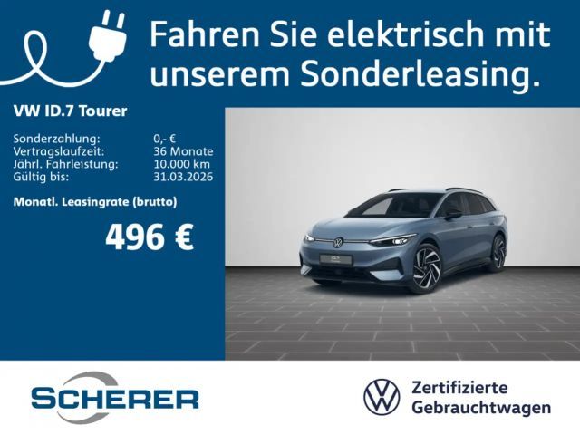 Volkswagen ID.7 Tourer Pro 77kWh IQ.LIGHT WäPu 360° AHK ACC 2025 Elektrisch