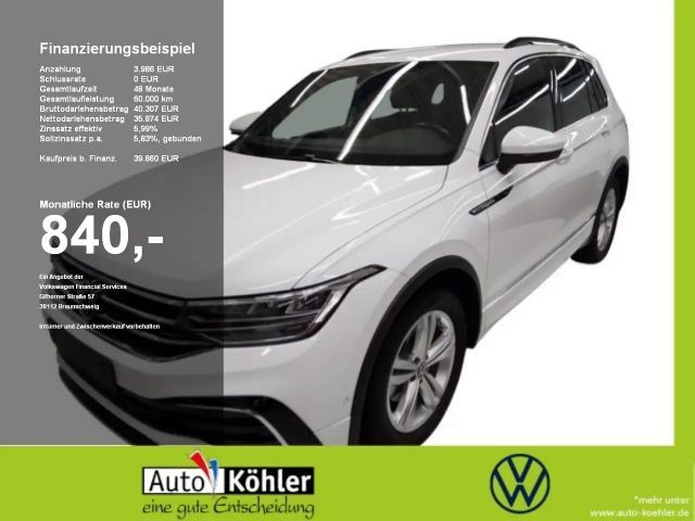Volkswagen Tiguan R-Line TDi 4M Kamera/Matrix/CarPlay/AHK 2024 Diesel