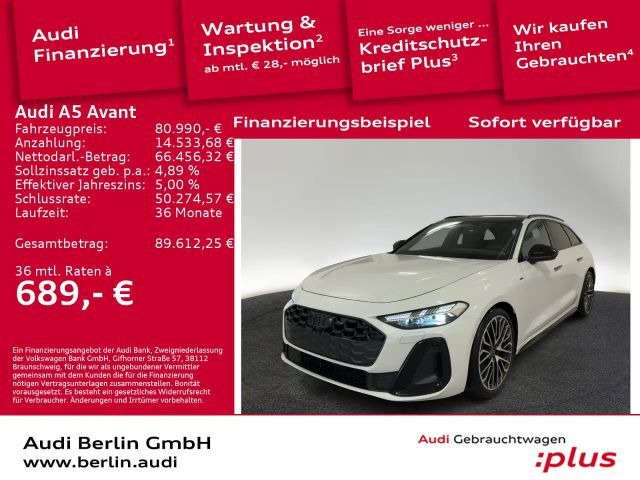 Audi A5 e-hybrid quattro S tronic 2026 Hybride / Benzine