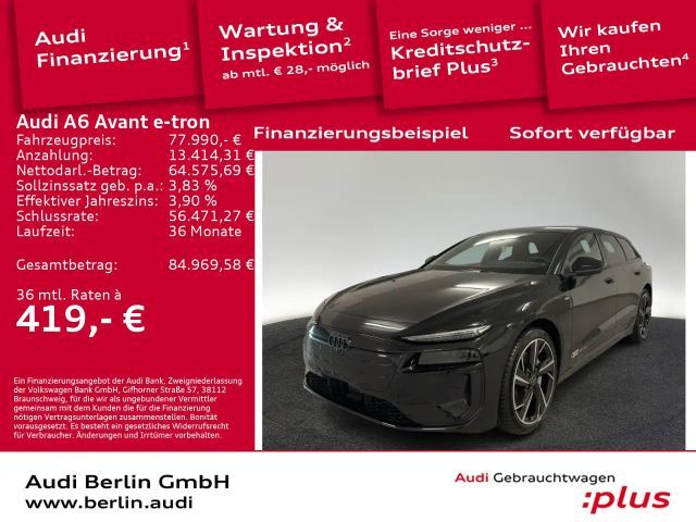 Audi A6 e-tron performance 2025 Elektrisch